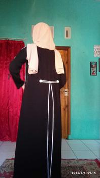 Product Review of Veeyaa Abaya by fanny.beauty.id Wanita Muslim Gamis Kombinasi Embos from S**n 0