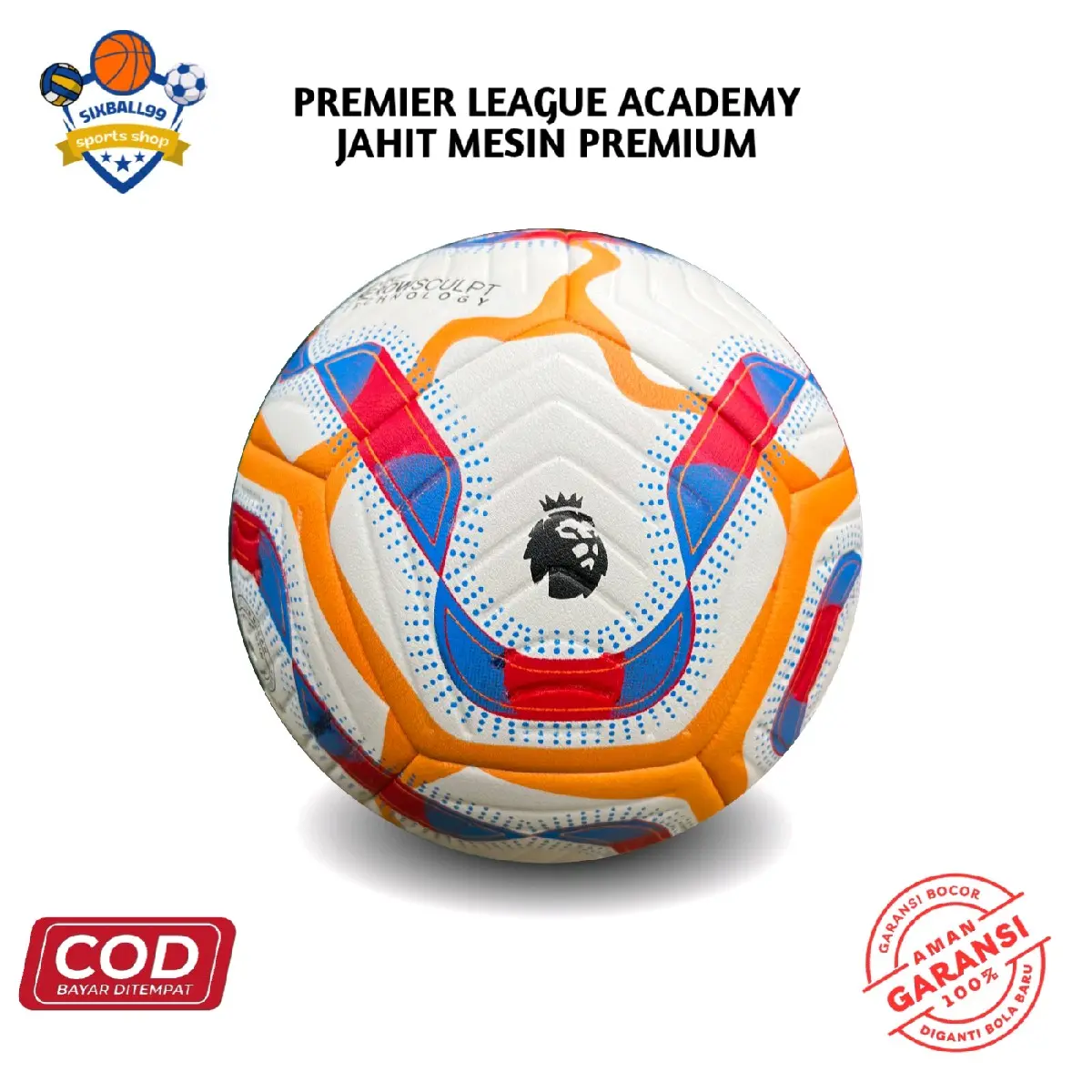 bola sepak premier league academy plus 2026 bola sepak size 5 bola sepak jahit mesin bola sepak liga Inggris Ball Outdoor