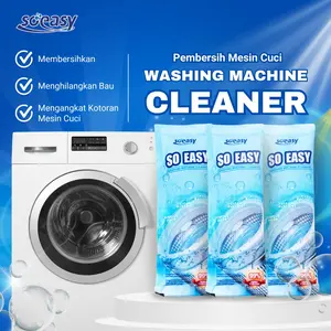 So Easy Pembersih Mesin Cuci dengan Formula Ampuh Dijamin Bersih 99% Menghilangkan Kotoran dan Sisa Deterjen Secara Efektif / Pembersih Mesin Cuci Washing Machine Cleaner Premium