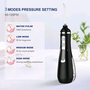 Waterpulse Dental Water Flosser Semprot Pembersih Gigi 3 Mode 200ml - V500