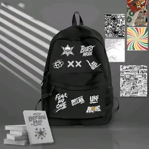 Tas Ransel Sekolah Pria Laptop Uniseks Distro - Backpack - Wanita