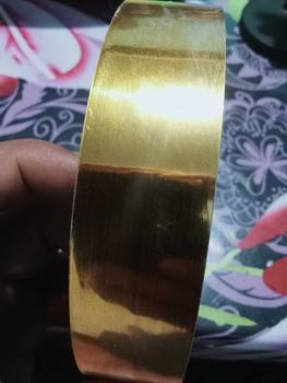 Product Review of 50M/Roll Gulungan Sticker Dekorasi Lantai Strip Dekorasi Lemari Pakaian DIY /Stiker Ubin Keramik Jahitan Emas Yang Indah Lantai Hiasan Dinding from U**g I**n 1
