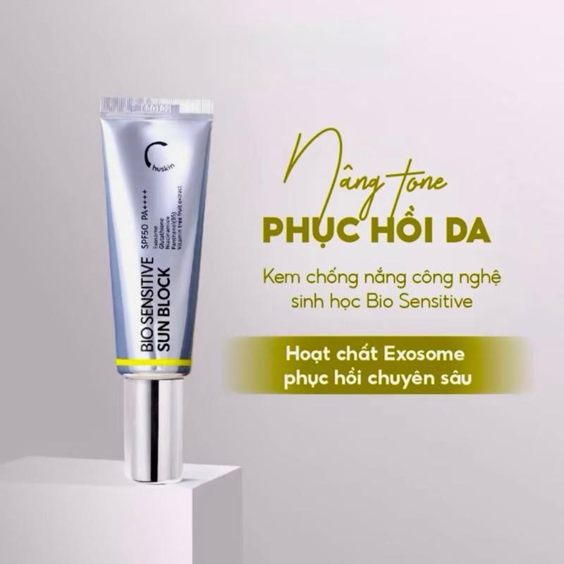 (Có tem phụ) Kem chống nắng nâng tone SPF50+++ Chu-skin 50ml