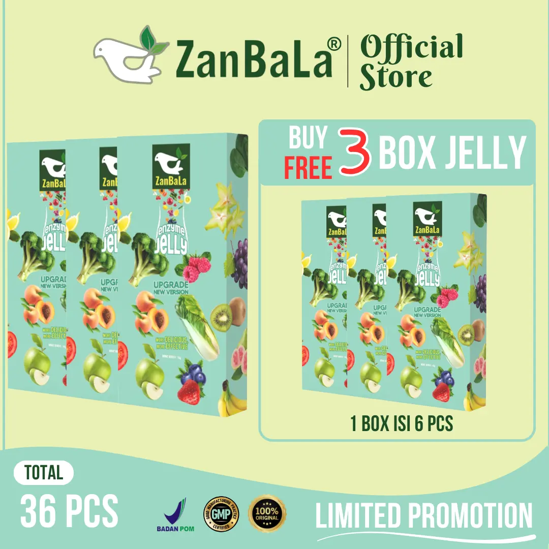 【PROMO BUY 3 FREE 3 BOX JELLY NEW VERSION】