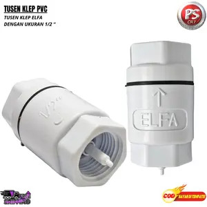 Klep PVC Tusen Elfa 1/2'' - Pala Klep PVC 1/2''