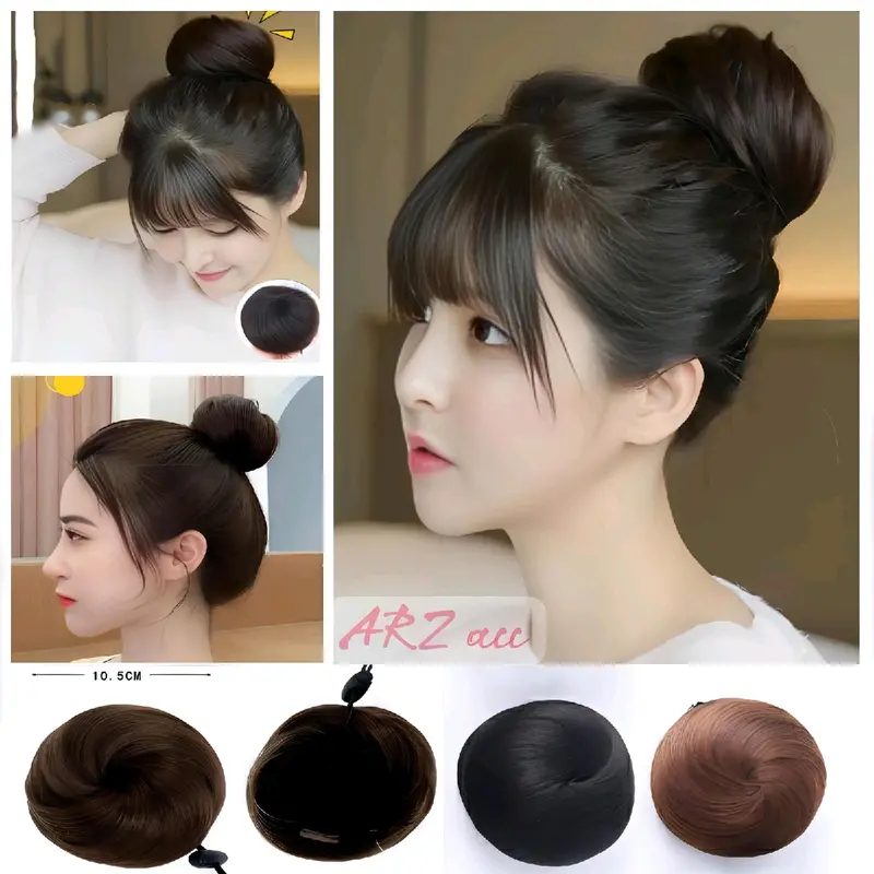 funbun/cepol/sanggul cepol/rambut palsu/sanggul moderen 0
