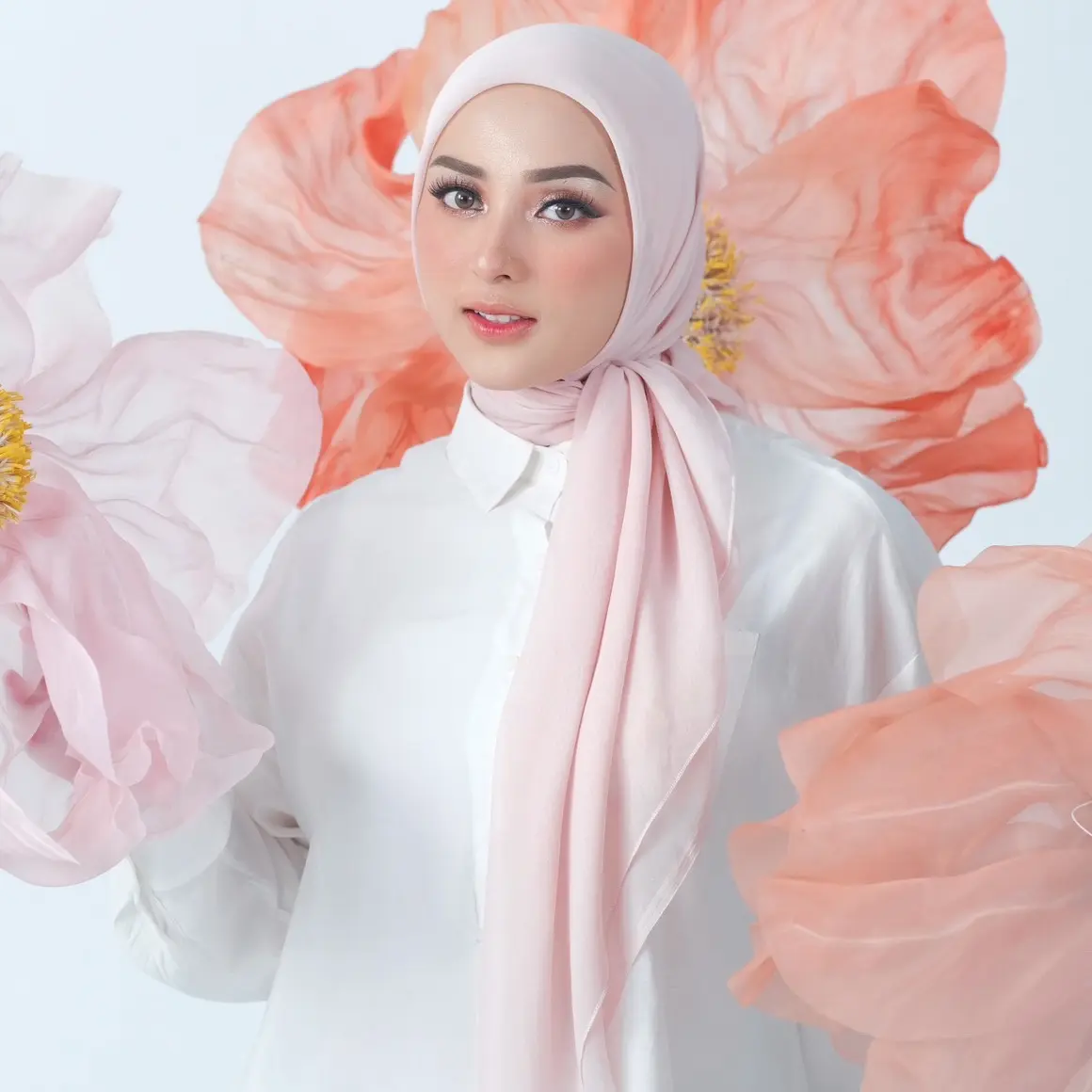 Nathelabel - Plain Paris Japan (Hijab Segiempat Paris Japan Premium)