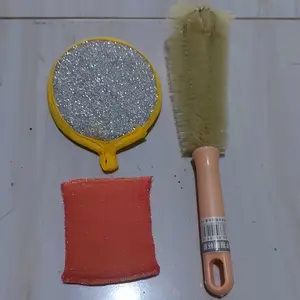 Berkat Spons Cuci Piring Bulat 2 Sisi Spon Cuci Spons Dapur Serbaguna Spon Cuci Piring 2 Sisi Halus Dan kasar