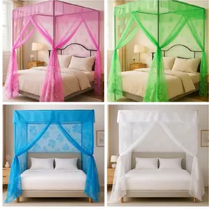 KELAMBU CAP JANGKAR MERAH 4 SIZE JUMBO READY - Tidur Nyenyak Tanpa Gangguan Nyamuk Bahan Polyester Lembut & Tahan Lama Motif Polos 120x200cm 160x200cm 180x200cm 200x200cm Cocok untuk Rumah Kos Penginapan Ranjang