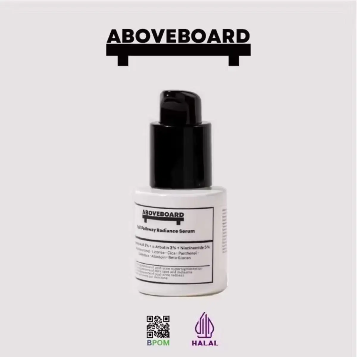TERBARU!! ABOVEBOARD Serum Pathway Radiance Tranexamide Serum Penghilang Flek Hitam Pada Wajah, Dan Dapat Melembabkan Wajah