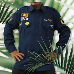 Kemeja seragam bank mandiri