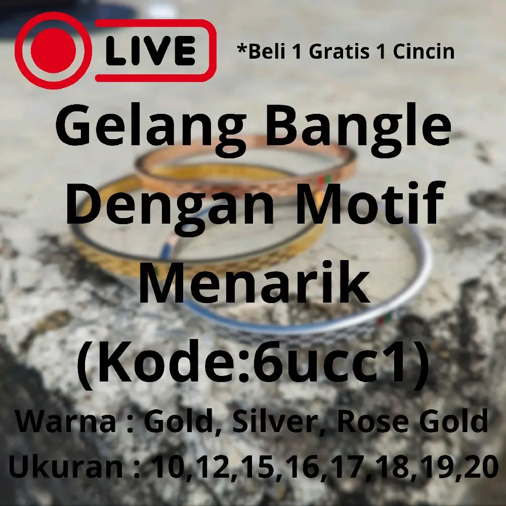Gelang Titanium Aksesoris Model Bangle Perhiasan Wanita Bracelets Elegan Kulit