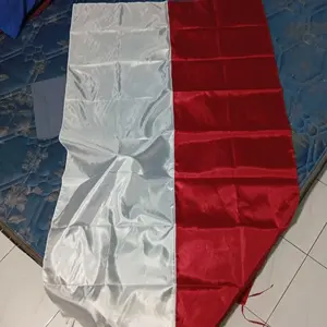 Bendera Indonesia Merah Putih HUT RI 17 AGUSTUS Dekorasi Luar ruangan Satin