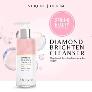 Seruni - Diamond Brighten Cleanser - Dapat Membersihkan Kotoran hingga ke pori pori & Dapat mencerahkan kulit wajah