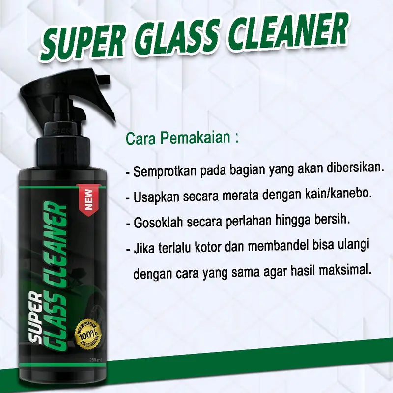 CAIRAN SUPER GLASS CLEANER/PEMBERSIH JAMUR KACA TERAMPUH 0
