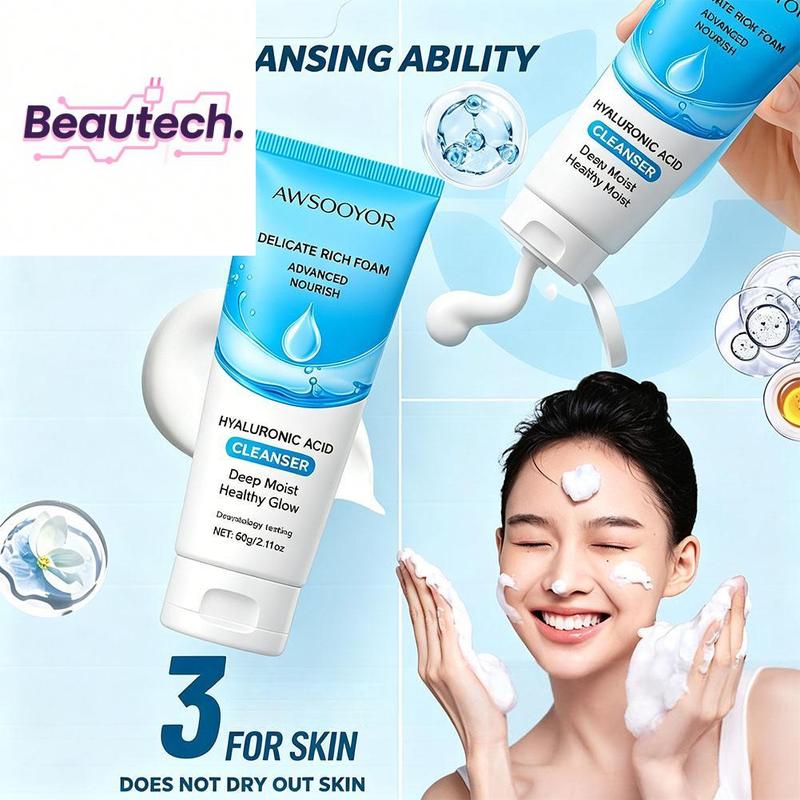 Sữa rửa mặt axit hyaluronic, sữa rửa mặt axit hyaluronic, chăm sóc da, làn da…