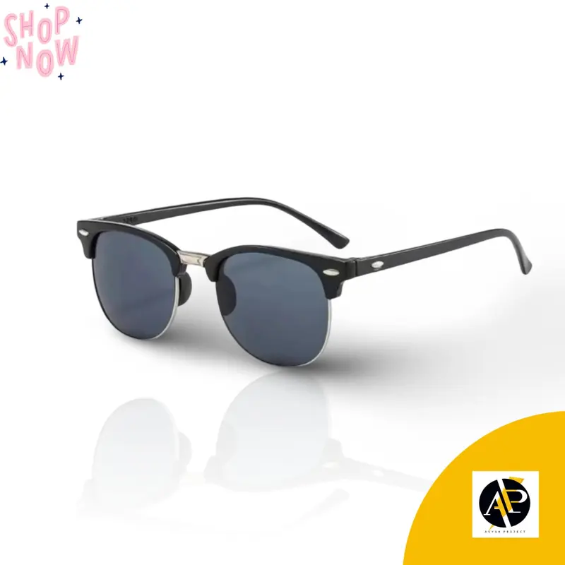 Kacamata Hitam Anti UV Silau Unixes Sunglasses Paket Lengkap Fullset (Box, Lap dan cairan pembersih) 0