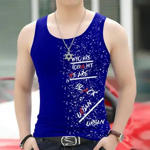 SINGLET BLACK URBAN - SINGLET PRIA