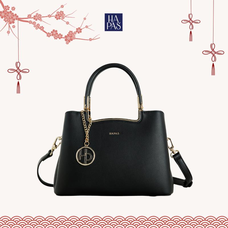 ƯU ĐÃI GIÁ SỐC Túi Xách Nữ Cầm Tay Da Mịn Tag G Sz 24 HAPAS -TXT24332 Bag