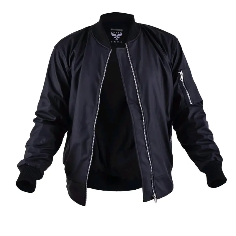 Jaket Bomber Pria Semi Kulit / Jaket Motoran Casual Distro  Cowok Dewasa jake tanti 0