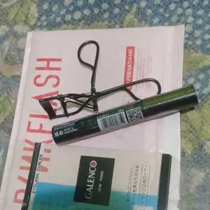 (BUNDLE) PINKFLASH Waterproof Mascara OhMyWink Eye Makeup bervolume Maskara Tahan Air Thick Pink E08 Mascara Lasting Eyelash Black