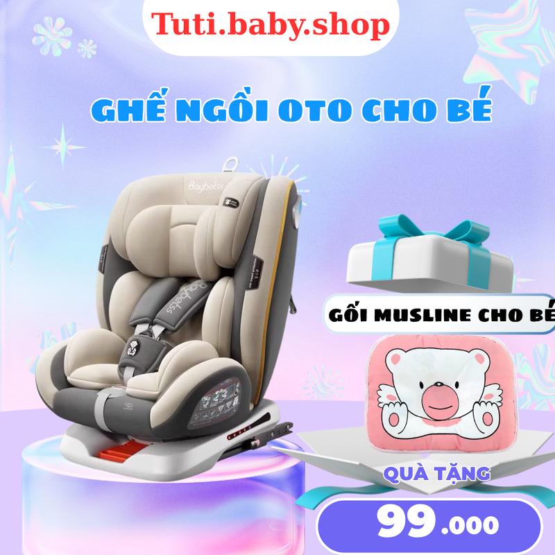   GHẾ NGỒI OTO  Ghế ngồi ô tô an toàn cho bé  Ghế ngồi oto xoay 360 cao cấp tương tự ghế Chilux Roy 360 - tiện lợi đồng hành cùng bé trên mọi nẻo đường. 