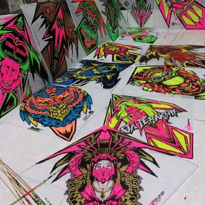 layangan Khusus Turnamen & Koleksi, 4 & 3 warna, isi 10pcs. Super Petung dan Serat Merah.