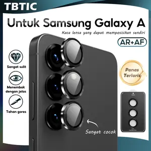 【TBTIC】Anti gores Pelindung  Lensa Camera  Protector For Samsung Galaxy  Z-flip7/fold7 A16A26A36A56A55A56A15A14A24A25A34A36A54A05 S24FE/S23FE/Pelindung Lensa Camera Tempered glass Kamera Camera Lens Alat Bantu Pasang Presisi Tahan Gores HD Lokasi Otomatis