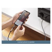 Gambar UGREEN Converter Audio Jack 6.5mm Female To AUX 3.5 mm Male Adapter Converter AUX 3.5 mm 60711 dari ghanya Kab. Tangerang 2 Tokopedia