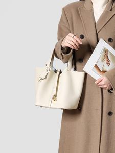Bolso de mano de color sólido a la moda para mujer, con bolsa adicional, bolso de cuero casual y versátil, bolso de mano combinable y moderno para uso diario