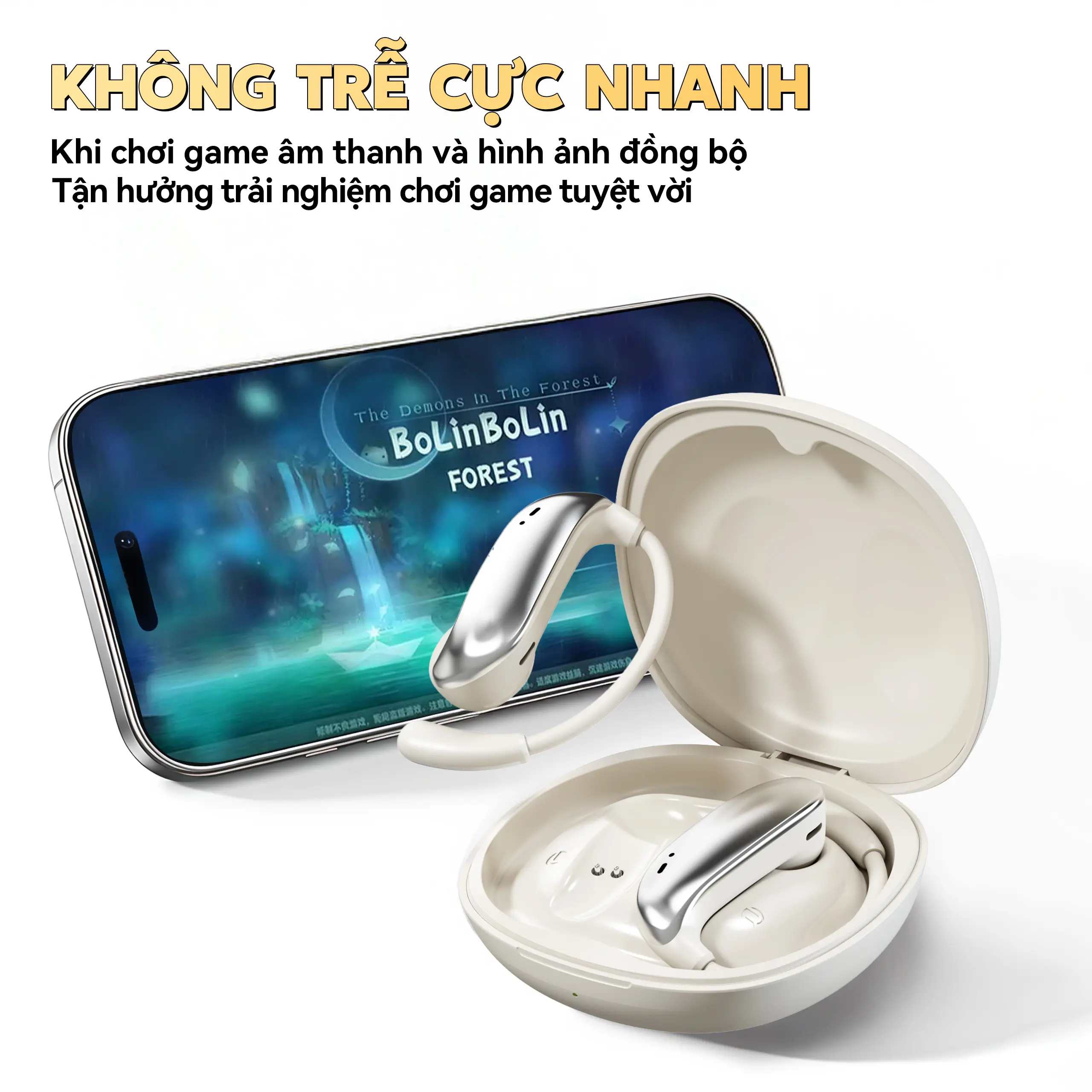 N73 Tai Nghe Dạng Mở, Âm thanh HiFi, Chế tác Titanium, Chất liệu mảnh dẻ linh hoạt, Khử ồn thể thao, Cảm ứng chạm, IPX5 chống nước chống bụi, Bluetooth 6.0, Đeo nhẹ không cảm giác | BigBuy360 - bigbuy360.vn N73 Tai Nghe Dạng Mở, Âm thanh HiFi, Chế tác Titanium, Chất liệu mảnh dẻ linh hoạt, Khử ồn thể thao, Cảm ứng chạm, IPX5 chống nước chống bụi, Bluetooth 6.0, Đeo nhẹ không cảm giác | BigBuy360 - bigbuy360.vn