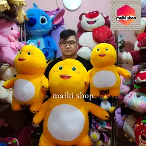 Boneka Dino Kuning Naloong Super Cute