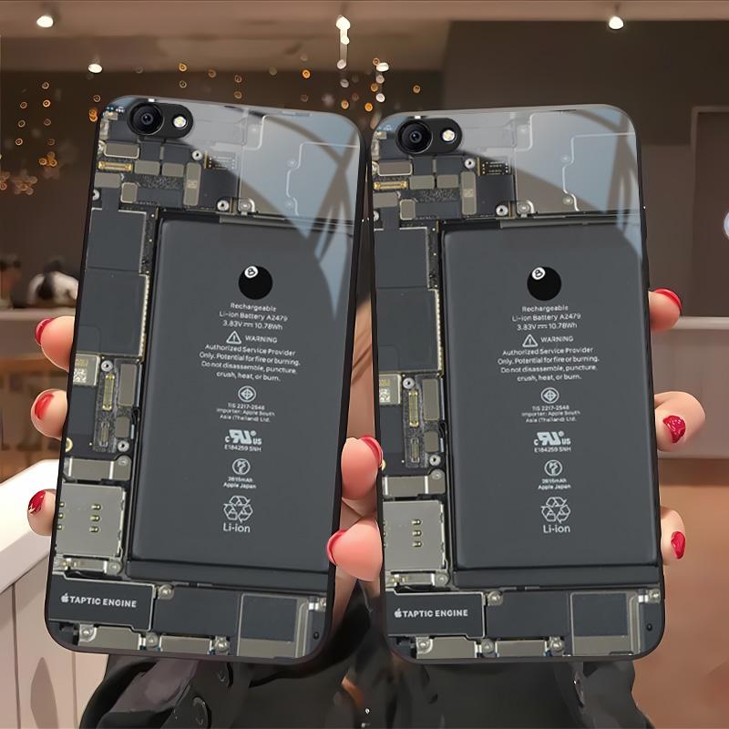 Sarung Telefon Papan Litar, Untuk vivo Y66, Sarung Telefon Cantik, Kalis Kejutan, Pelindung Skrin, Aksesori Telefon Bimbit 2