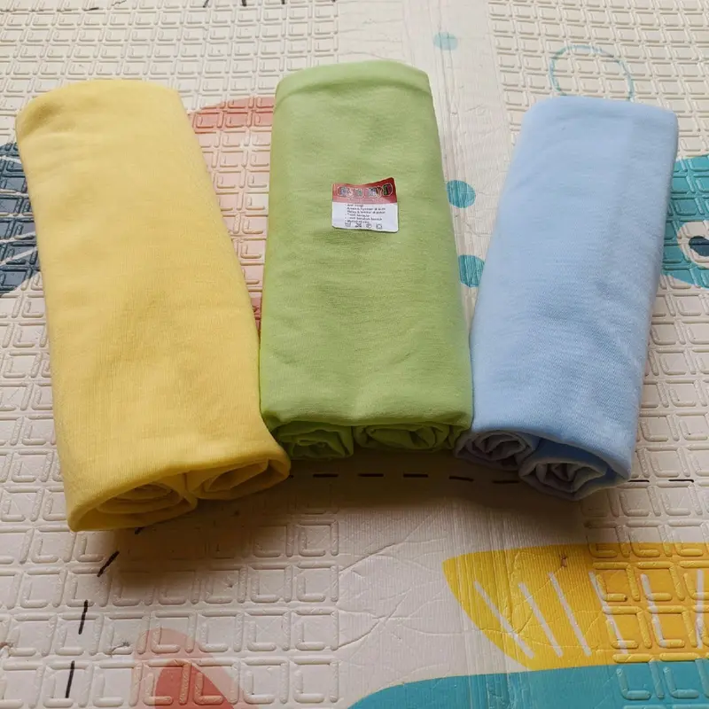 3pcs Bedong Bayi Persegi 110x90cm Warna Baby Halus Dan Lembut Alas Tidur cuci kering zoo pink bedong  instan premium Anak-Anak 4