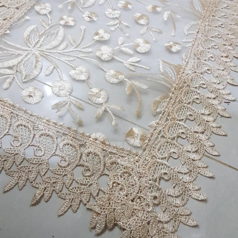 Product Introduction of taplak meja ruang tamu mewah ukuran 100 x 40cm rajutan bordir 13