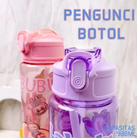 Botol Minum LABUBU Anak Karakter Sanrio 900 ML 2
