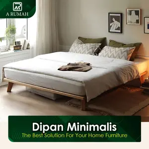 dipan tempat tidur minimalis ranjang divan kasur dipan kayu minimalis Furniture
