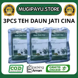 (3PCS) HERBAL TEH DAUN JATI CINA 100%MURNI