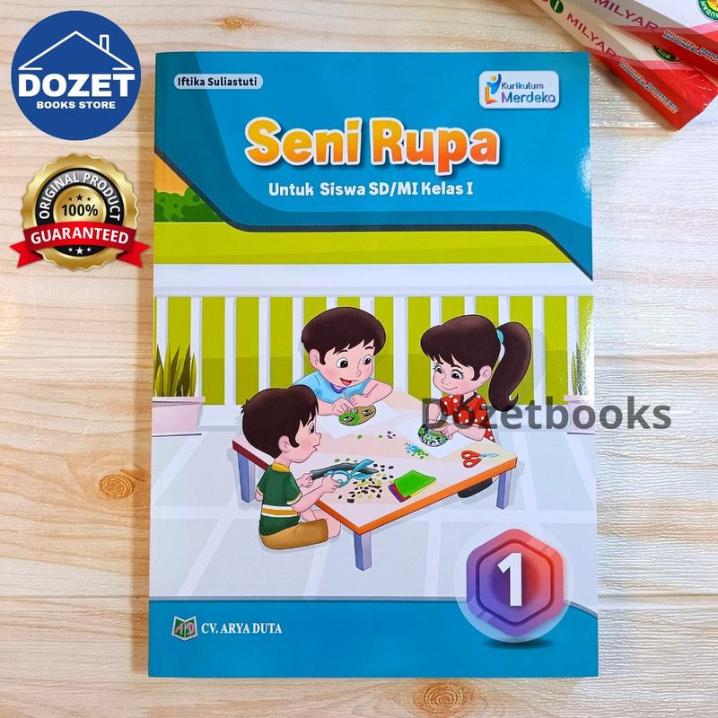 Buku Paket Seni Rupa Kelas 1 SD/MI Kurikulum Merdeka Untuk Siswa CV ...