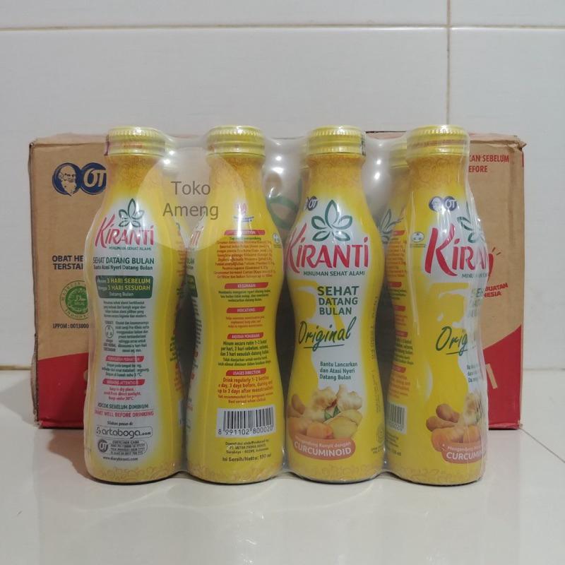 KIRANTI SEHAT DATANG BULAN ORIGINAL 1 DUS (ISI 24 PCS) 150ML