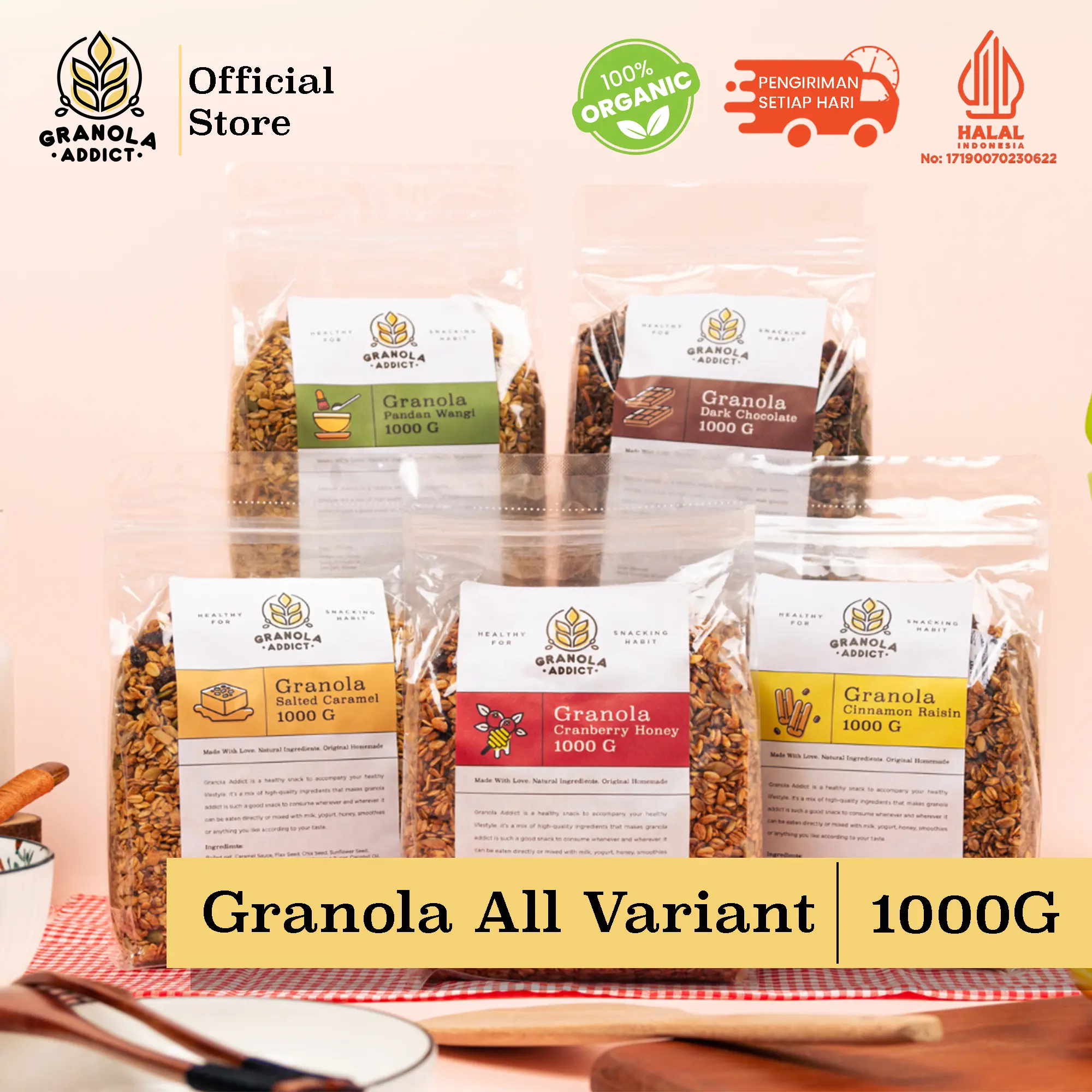 Granola Addict - Granola 1000G (1KG)