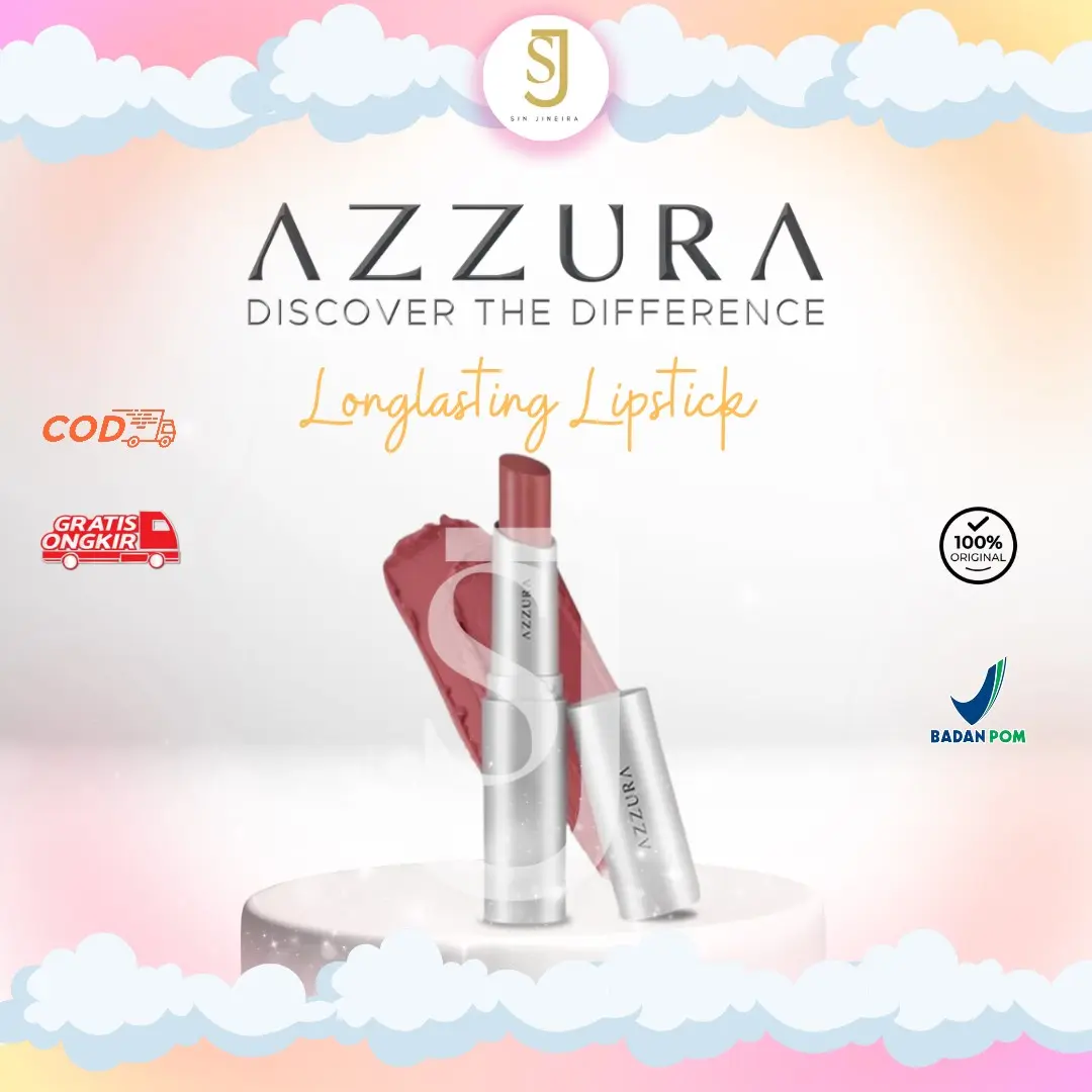 AZZURA Longlasting Lipstick 3G -  Lipstik Tahan Lama