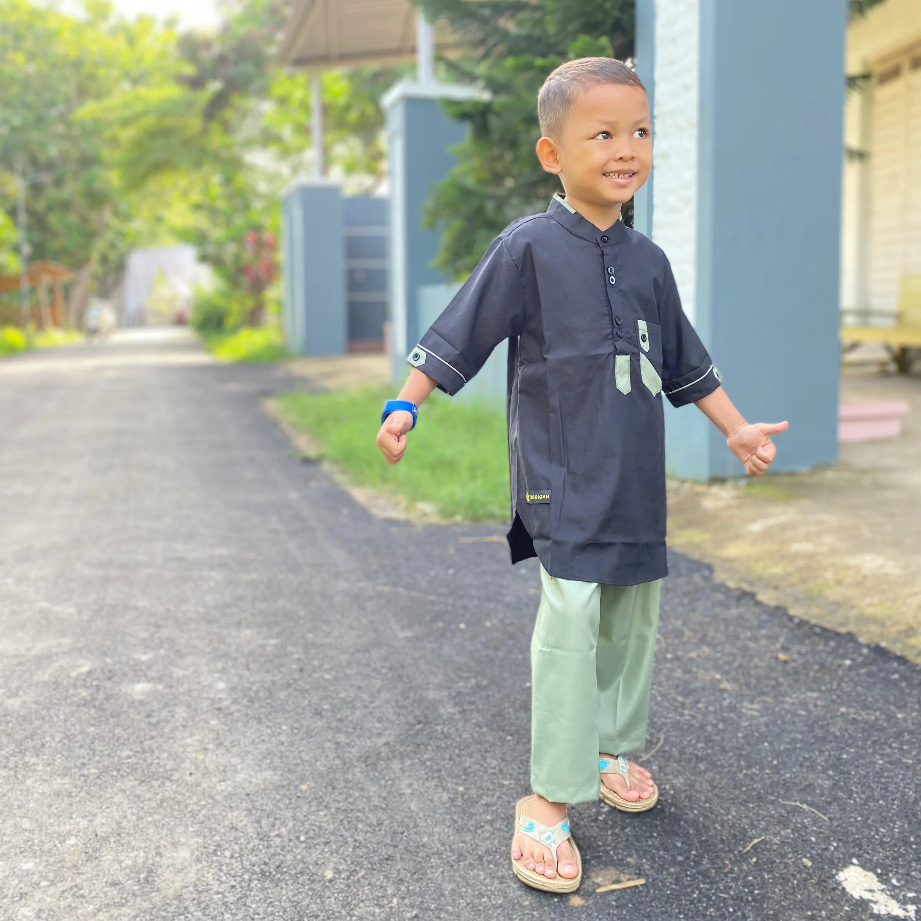 (PART 2) ZIBRIQAN Setelan Koko Kurta Anak YAZID bahan Katun Toyobo Import Premium Nyaman