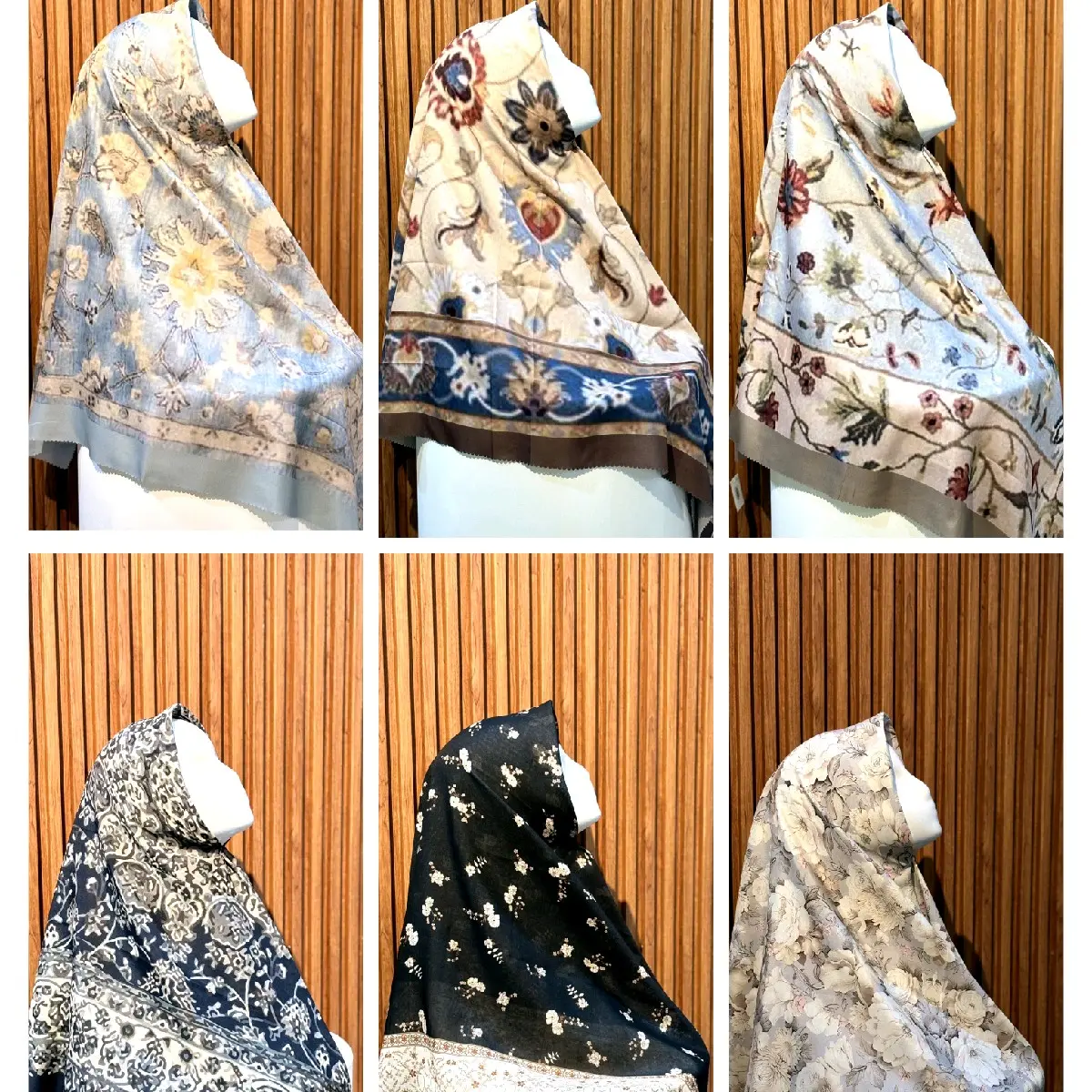 Hijab motif 40k                                                      bahan voal