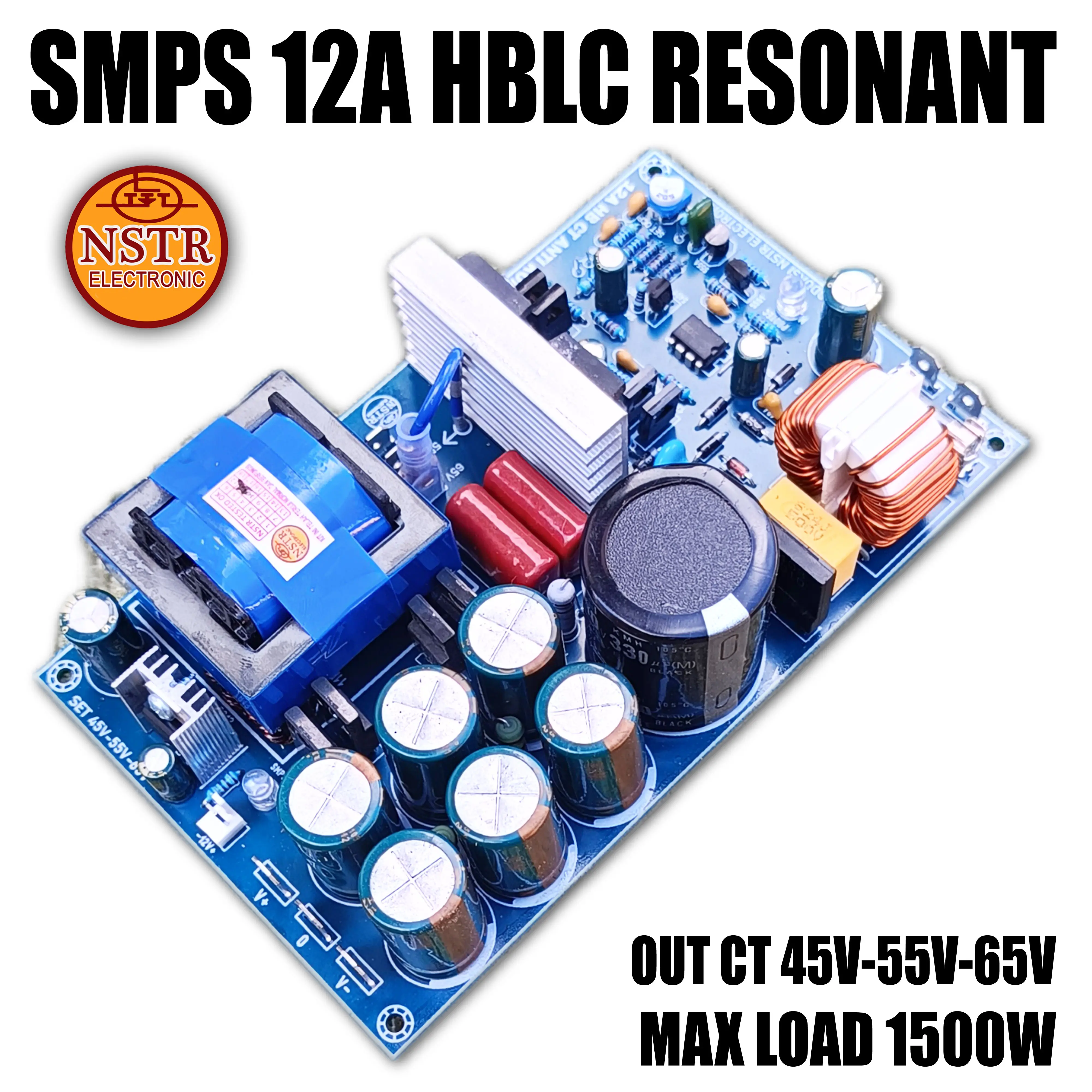 SMPS 12A HBLC RESONANT OUT 45V 55V 65V ANTI KONSLET