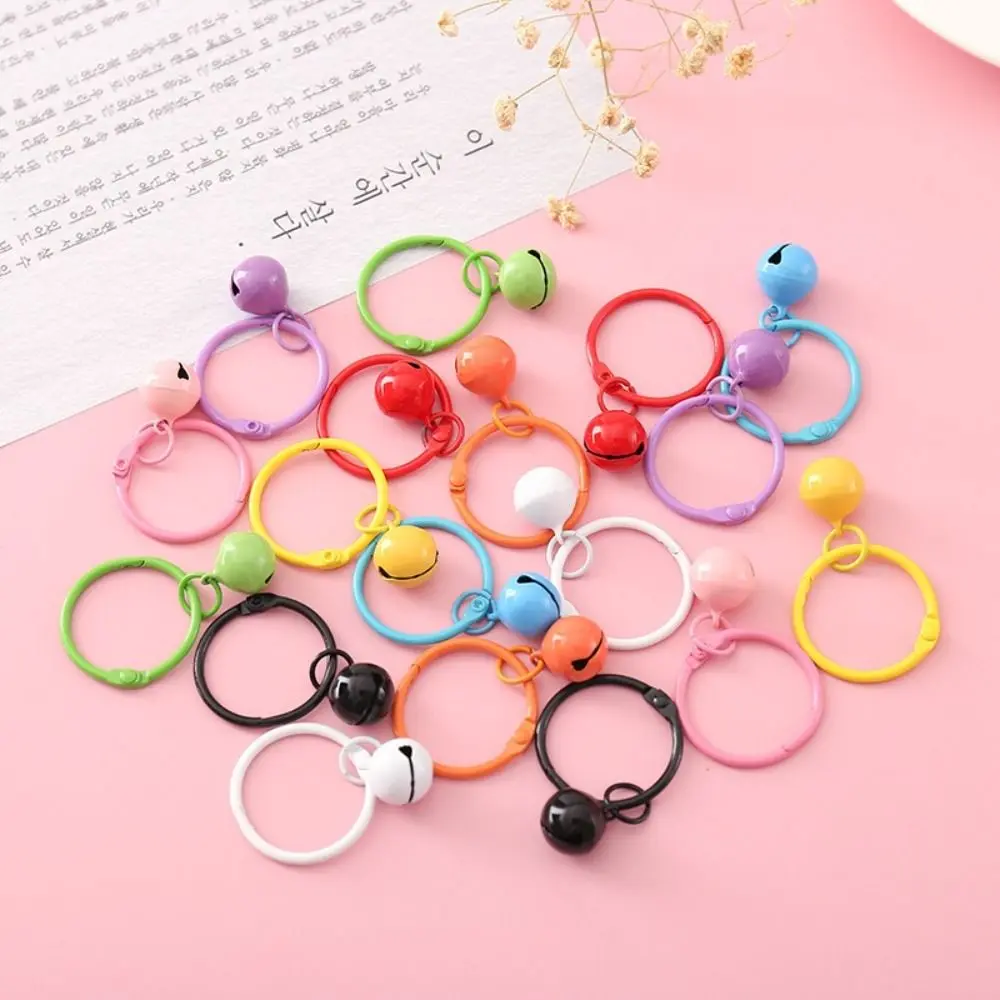 Cute Candy Colors Metal Bells Handmade DIY Pet Bell Accessory Colorful Pet Collar Accessories for Decoration