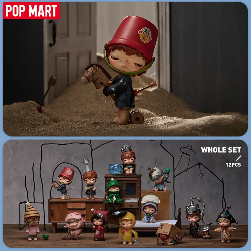 POP MART, Hirono Echo Series Figures, Blind Box, Mystery Box, Collection Toy, Action Figure