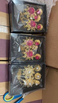 Product Review of Set Bros Kancing Peniti Kenanga Polos Bulat Aksesoris Perhiasan Baju Adat Kebaya Wedding Alpaka Bali from m**i 0