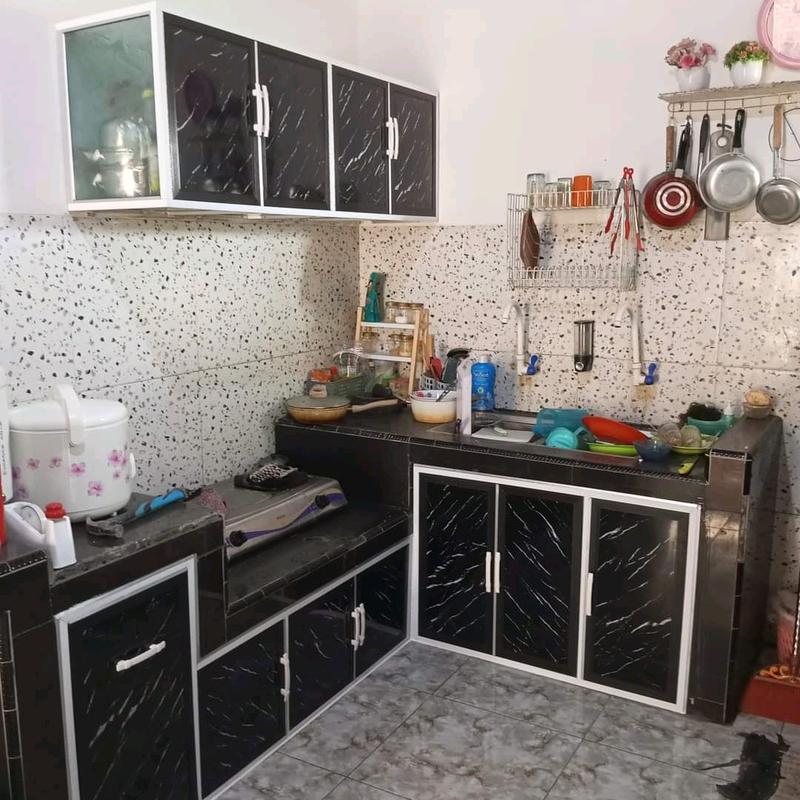 KITCHEN SET ALUMINIUM MINIMALIS MODERN 7