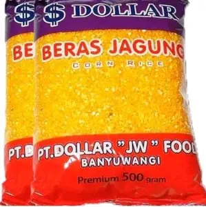 beras jagung dollar kemasan 500 gram Rice Food Bubur